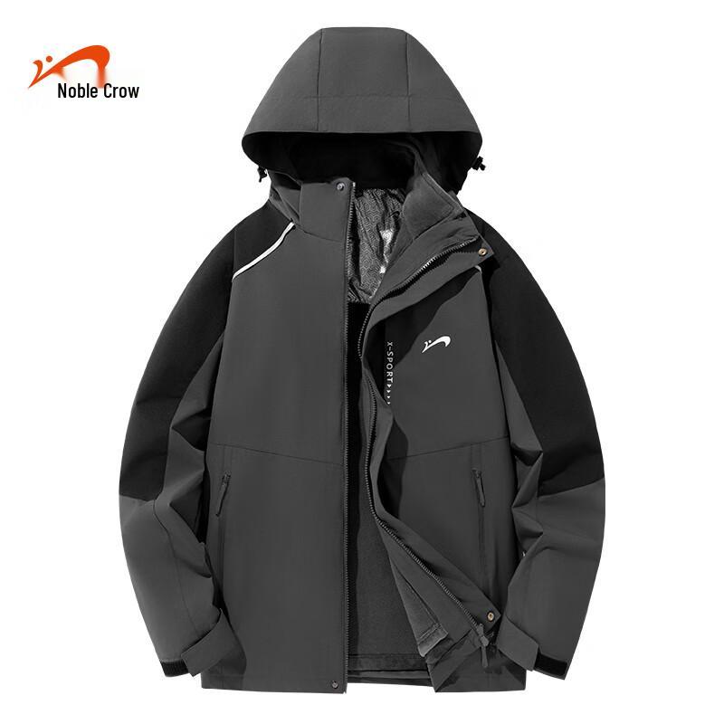 Guirenniao Unisex Winter 3-in-1 Jacket