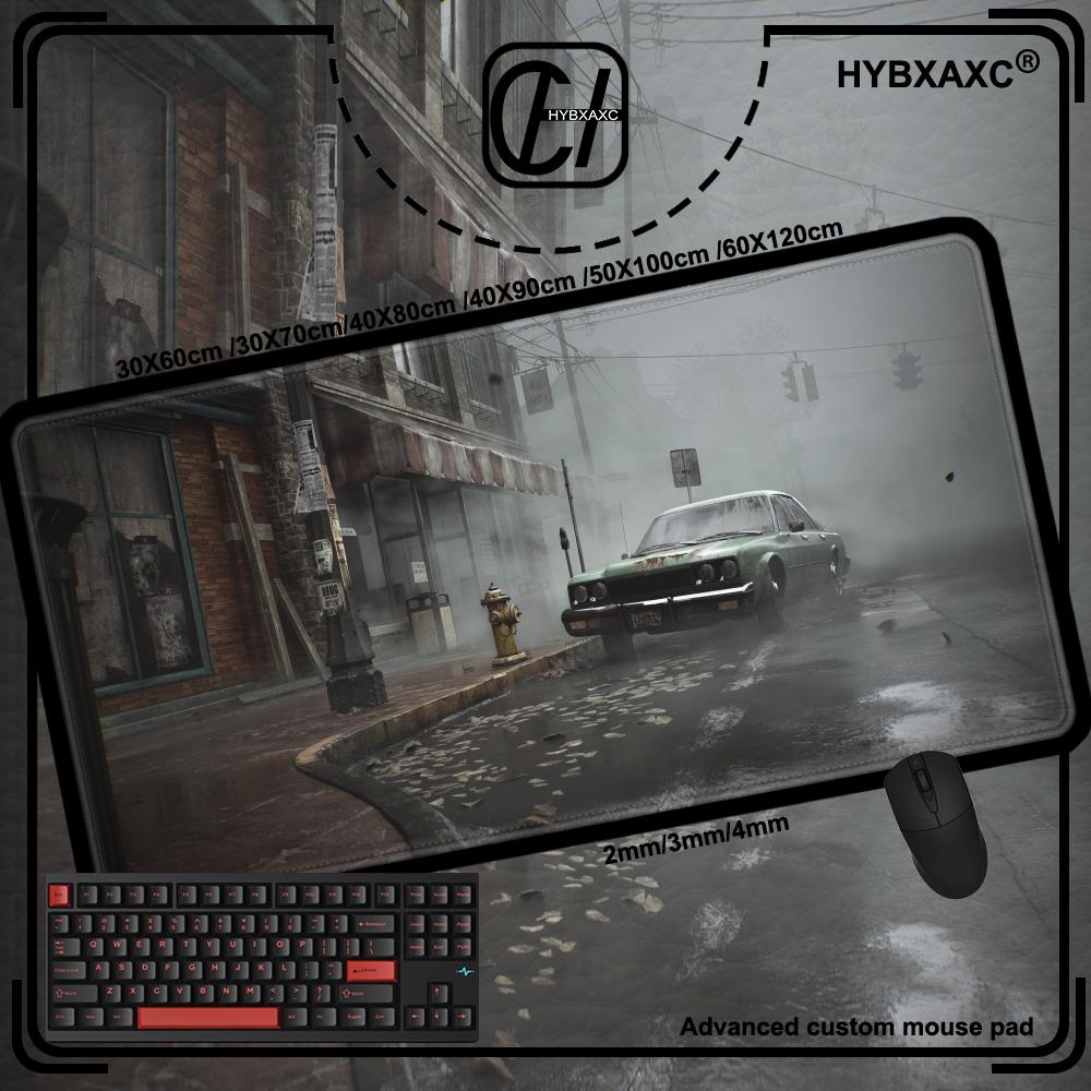 S_silent Hill 2 Mouse Pad Floor Mat Mousepad Large Gaming Compute Gamer PC Keyboard Mouses Mat XXL 1200x600mm Mouse Pad