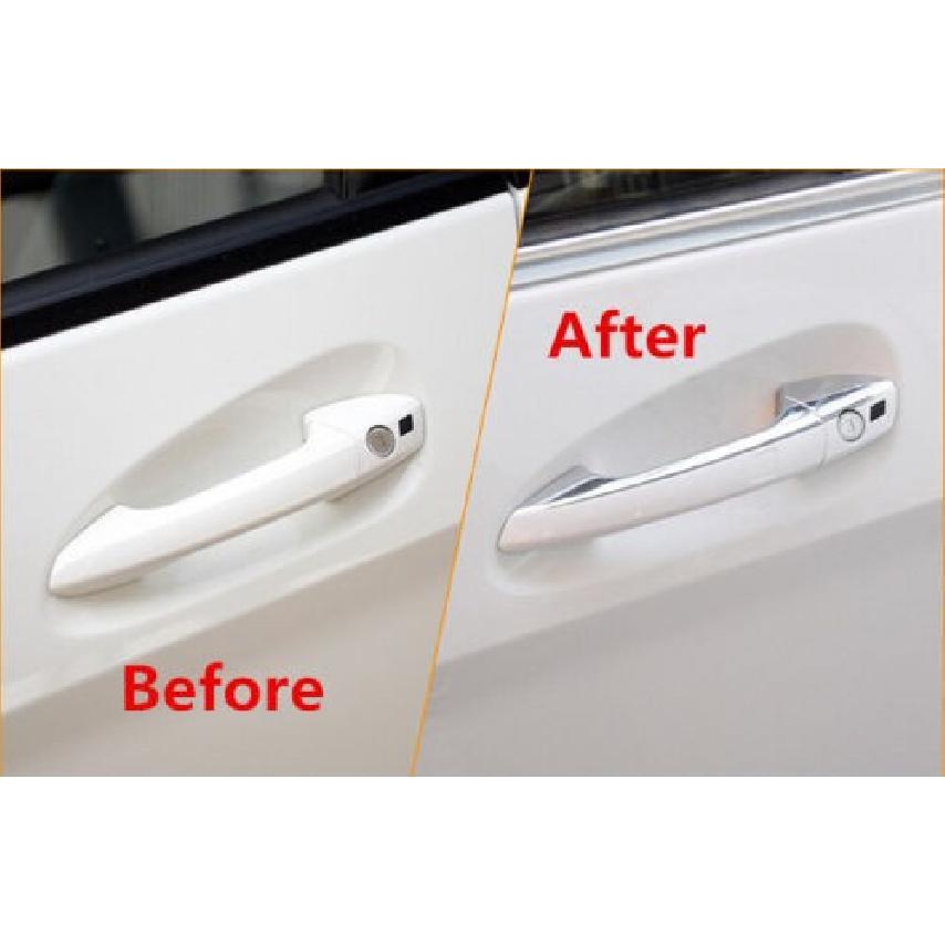 For Benz E-Class w212 E300 E350 2010-2015 Chrome Side Door Handle Cover Trim 8pc