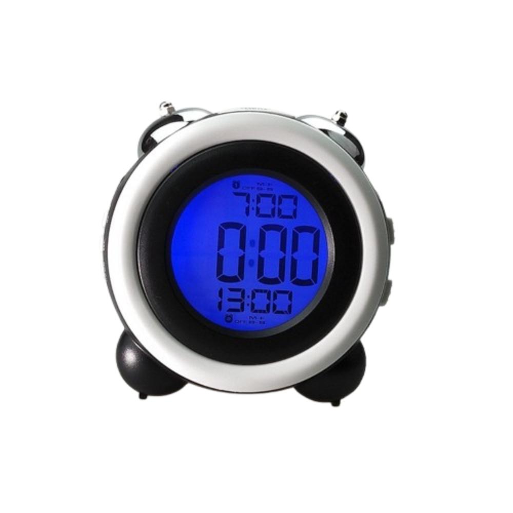 Time Date Display Dual Alarm Clock Blue Backlight Smart Alarm Clock Digital Clock  Outdoor Activity