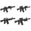 Military Soldiers Figures Weapons Building Blocks Accessories Two-color Guns Assault Sniper Rifles M16 M4 Model Bricks Toy Gift