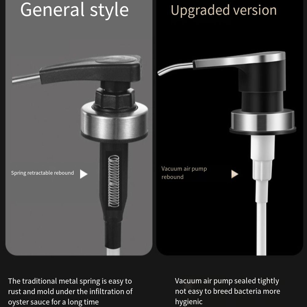 300/500ml Sauce Bottle Sealed Seasoning Container Glass Oil Bottle  BBQ