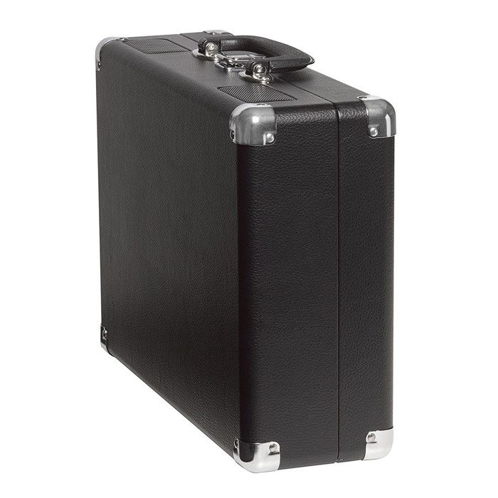 Tourne-disque semi-automatique Denver - Noir - Numérisation USB - 33/45/78 tours/min