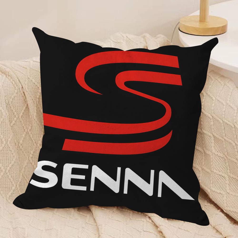 

Aayrton Ssenna Hhelmet Cushion Cover Short plush Doublesided Print Square Throw Pillow Covers Sofa Home Cushion Decor 30x30cm