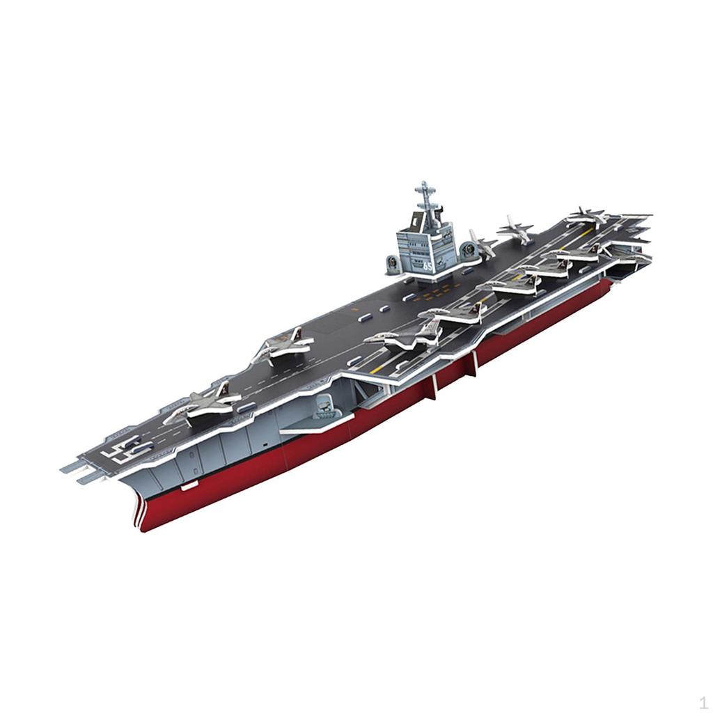 Airplane Boat Model, Ship Gifts for Men, Women Model Puzzle, DIY Paper