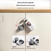 Child Safety Cabinet Lock No Drill Installation One Click Lock Design For Home Kitchen Drawers Baby Proofing Use