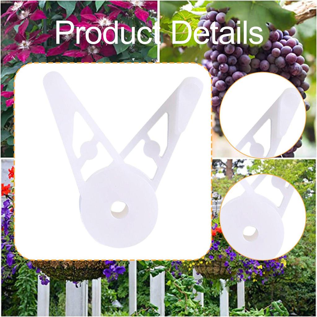 10 Pack of Adjustable Clips for Plant Stem Training In Gardens