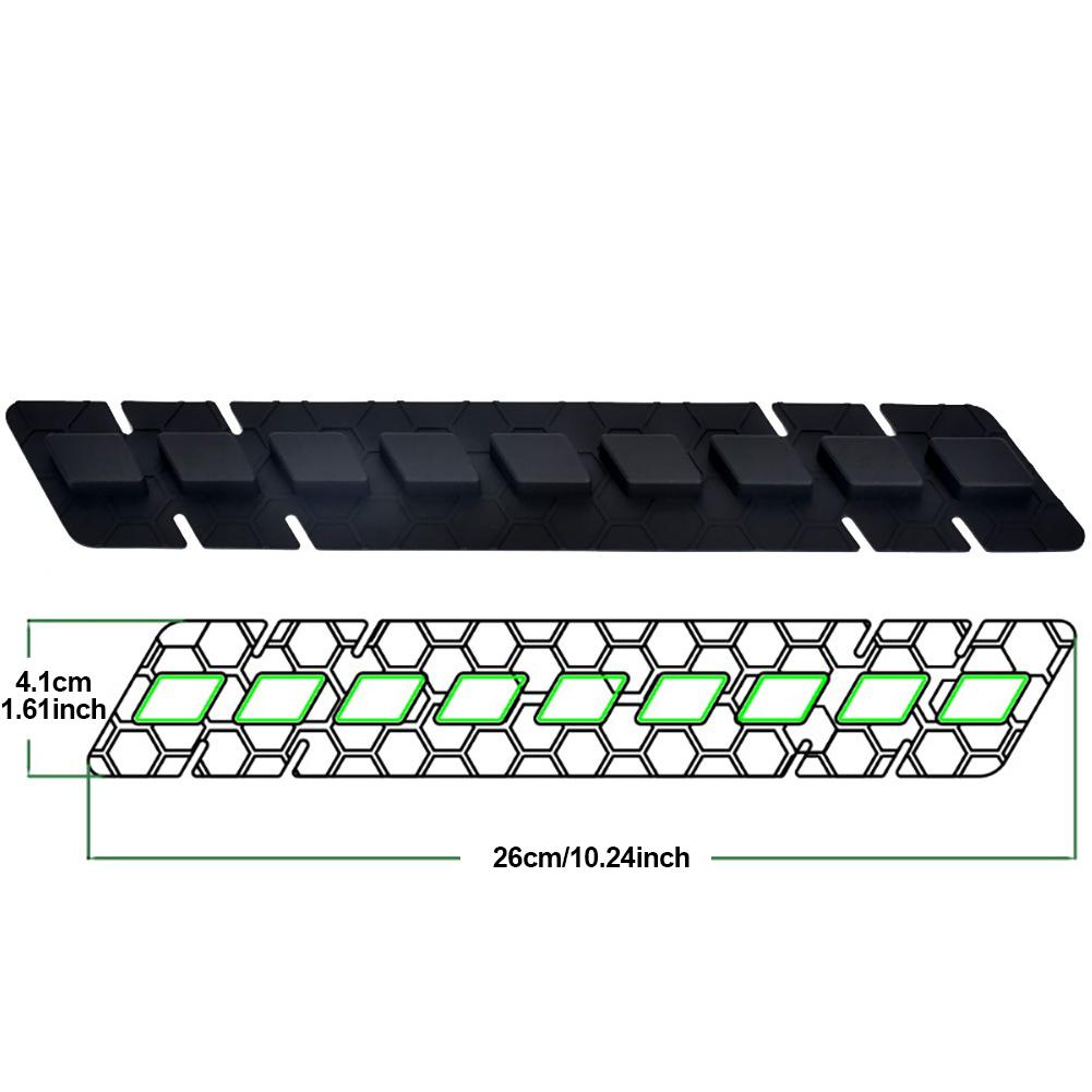 Protector de Vaina de Silicona para Bicicleta Pegatina Protectora de Cadena Antiarañazos para Bicicleta de Montaña MTB Bicicleta de Carretera