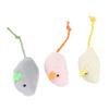 Plush Mouse Toy Simulation Interactive Cat Mouse Toy for Indoor Cats and Kittens