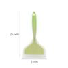 Semi-Transparent Tamagoyaki Silicone Spatula - Two-Tone Wide Mouth Frying Utensil