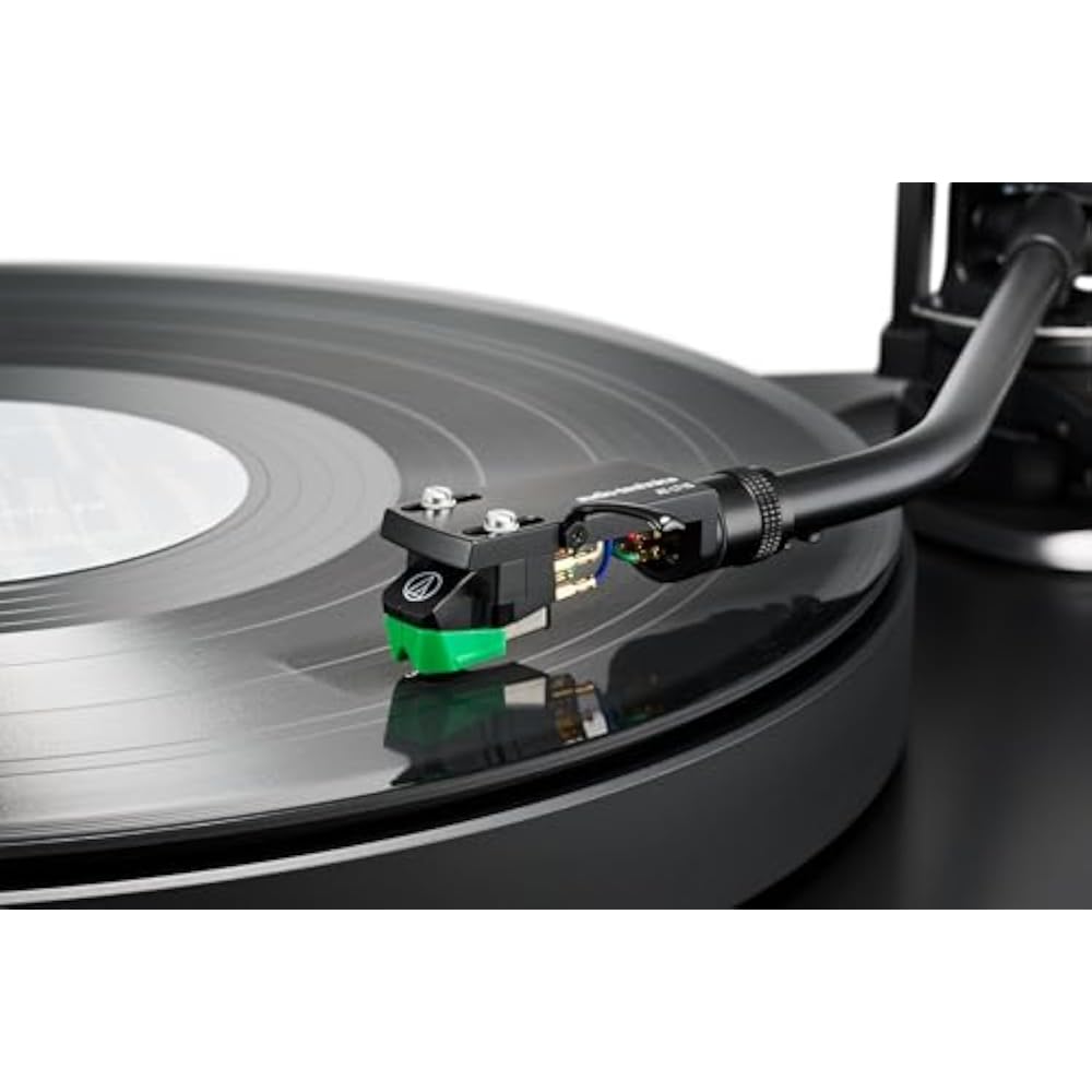 Audio-Technica AT-LT10 Headshell: Die-Cast Aluminum, Lightweight Design, Matte Black