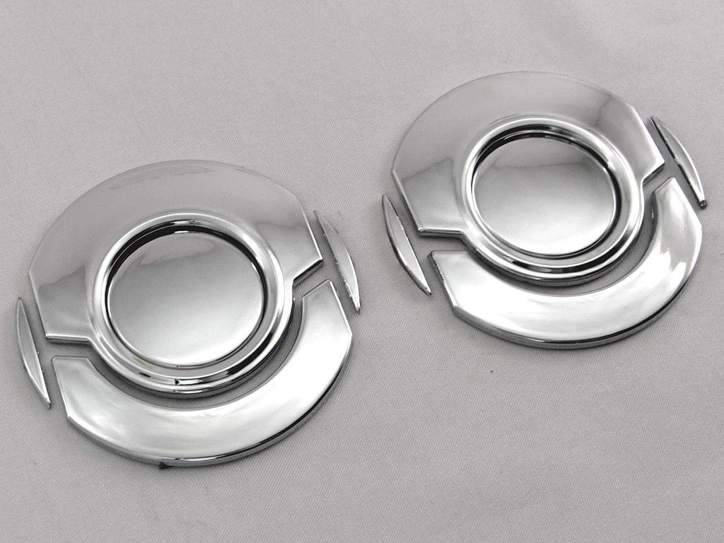 BRIGHTZ Chrome Air Conditioner Louver Covers for Nissan with Nissan N-WGN JH3/JH4 (10-Piece Set) [INT-ETC-249-10PC] (Compatible N-WGN JH3/JH4, ...