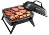 Captain Stag BBQ Stove, Grill, Oven, Fire Pit, BBQ Smoke Oven Grill, Mini, with Lid, Black, UG-61