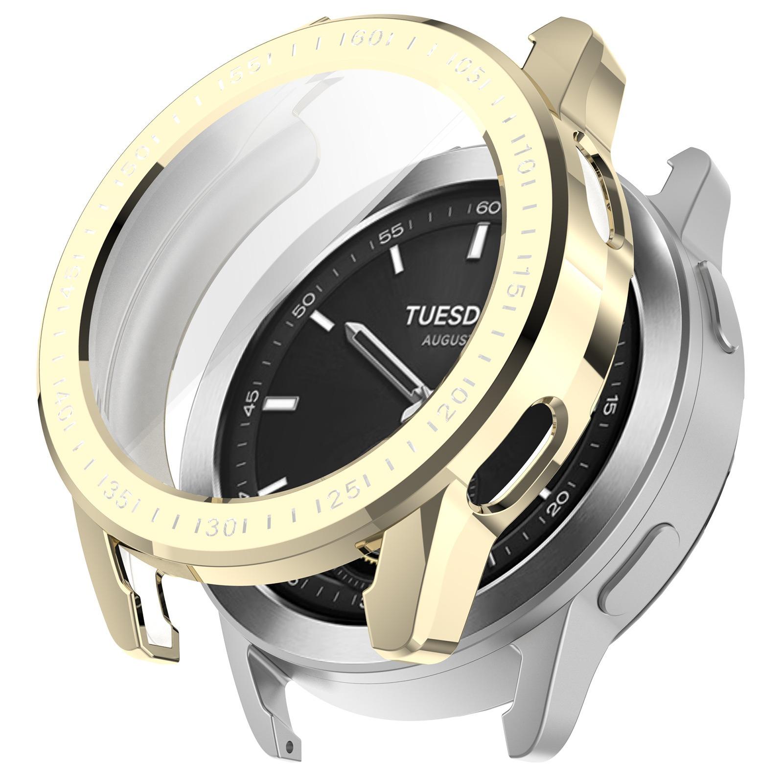 Мягкий ТПУ чехол для Xiaomi Watch S3, всесторонний защитный чехол, аксессуары для умных часов, защитная пленка для экрана, бампер для умных часов For Xiaomi Watch S3