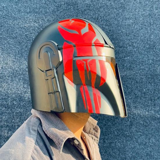 Helmet Beskar Steel Helmet The Ultimate Cosplay Star Wars Series  Prop, Display, Replica, LARP
