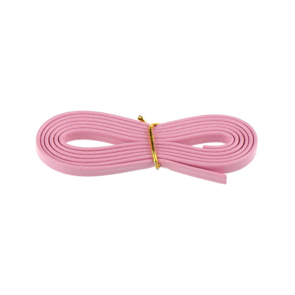 

50cm Pu Doll Bags Belt Clothes Accessories Mini Width 3/5mm Kids Educational Toys Handmade Waist DIY Material Pink White Black 3mm розовый