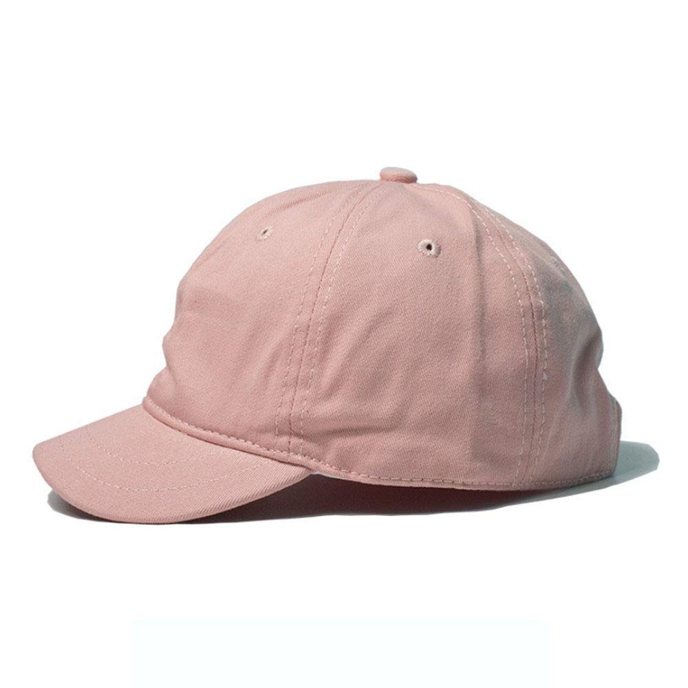 Croogo Short Brim Baseball Unique Casual Short Sun Solid Retro Style for School Cap, Hat, Breathable, Lightweight, Adjustable, Protection, Cotton,