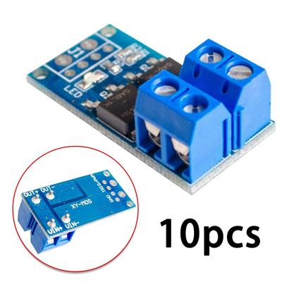 10 Stück MOS Feldeffekttransistor Trigger Schalter Treiberplatine PWM Steuermodul