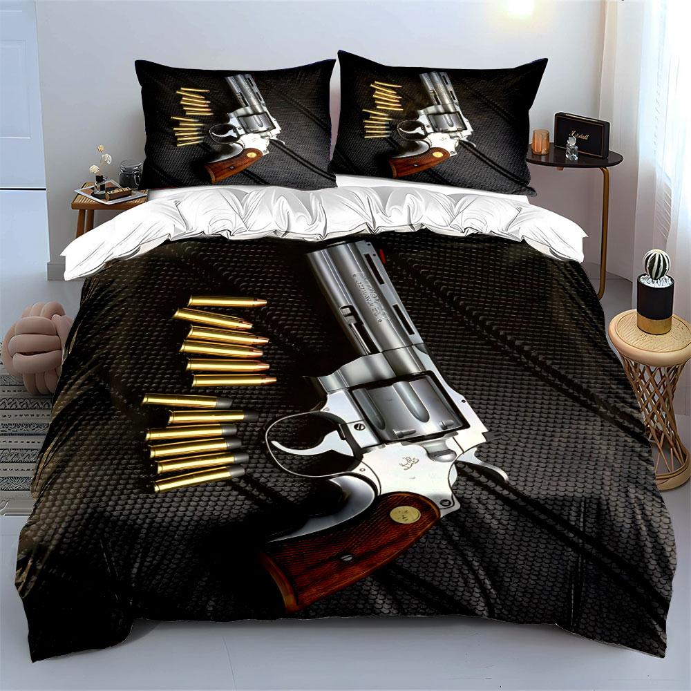Revolver Set For Collection Display Multiple Sizes Kid'S And Adults' Bedroom Exquisite 3Pc Bedding Set, Gift