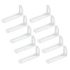 Heavy Gauges Right Angles Brackets Corrosion Resistant Metal Hardware For Wall Mounted Storage Solution