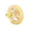 CHANEL Metal Stud Earrings Women's White ABC998-B16125-NW385
