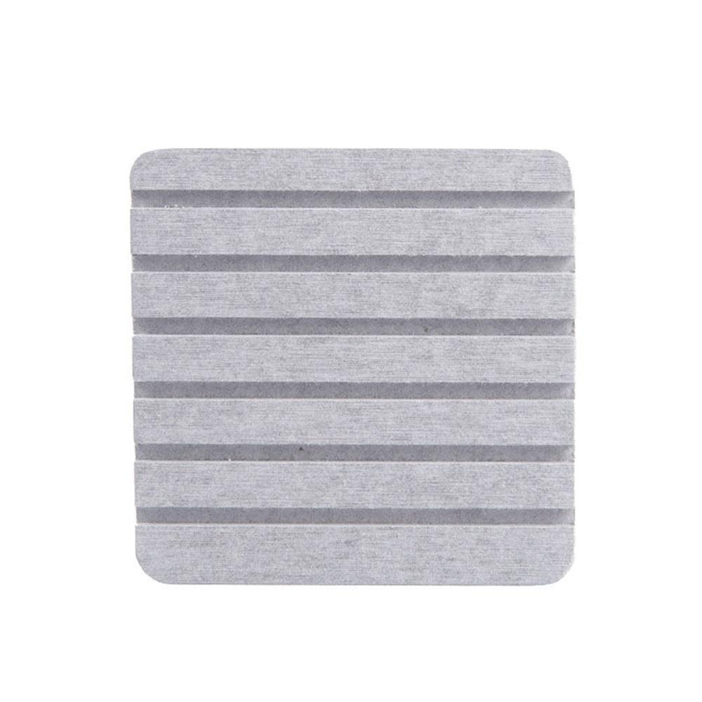 Diatom Mud Absorbent Soap Pad Quick Drying Wash Basin Storage Coaster Bathroom Non-slip Square Sink Tray Sponge Absorbing Mat