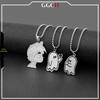 GGCH Little Ghost Mood Necklace: Versatile Pendant for Men & Women - Hip Hop Trend, Street Style Accessory.