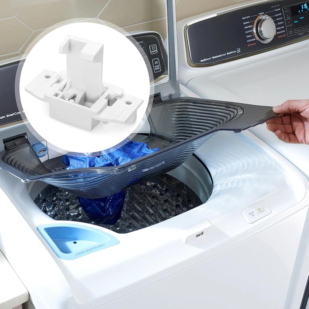 Eagles WH02X24399 4455158 Washer Lid Lock Switch, Washer Lid Lock Striker Replacement, Compatible with Ge Hotpoint AP5999576 PS11729471