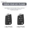 Tpu Car Key Case Cover Shell Fob For Vw Volkswagen Golf 7 Mk7 Tiguan Mk2 For Seat Ateca Leon Fr 2 Ibiza Skoda Octavia A7 Keyless