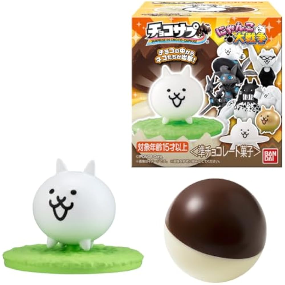 BANDAI (BANDAI) [Resale] Choco Sap: The Battle Cats Quasi-Chocolate Candy Food Toy [Box Sale/Set ...
