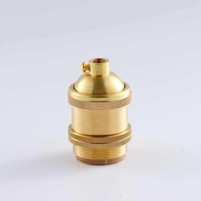 E26/E27 Pure Copper Table/Floor Lamp Holder with Switch Lighting Fixture DIY Accessory.