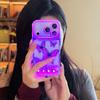 Purple Butterfly Light-Up Phone Case IPhone 18 Pro Max With Sound-Activated Glow Effect Shockproof Acrylic Back Cover