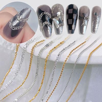 Exquisite Nail Chain Multi-purpose Glittery Waterproof