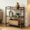 Multi-Layer Metal Kitchen Storage Rack for Vegetables