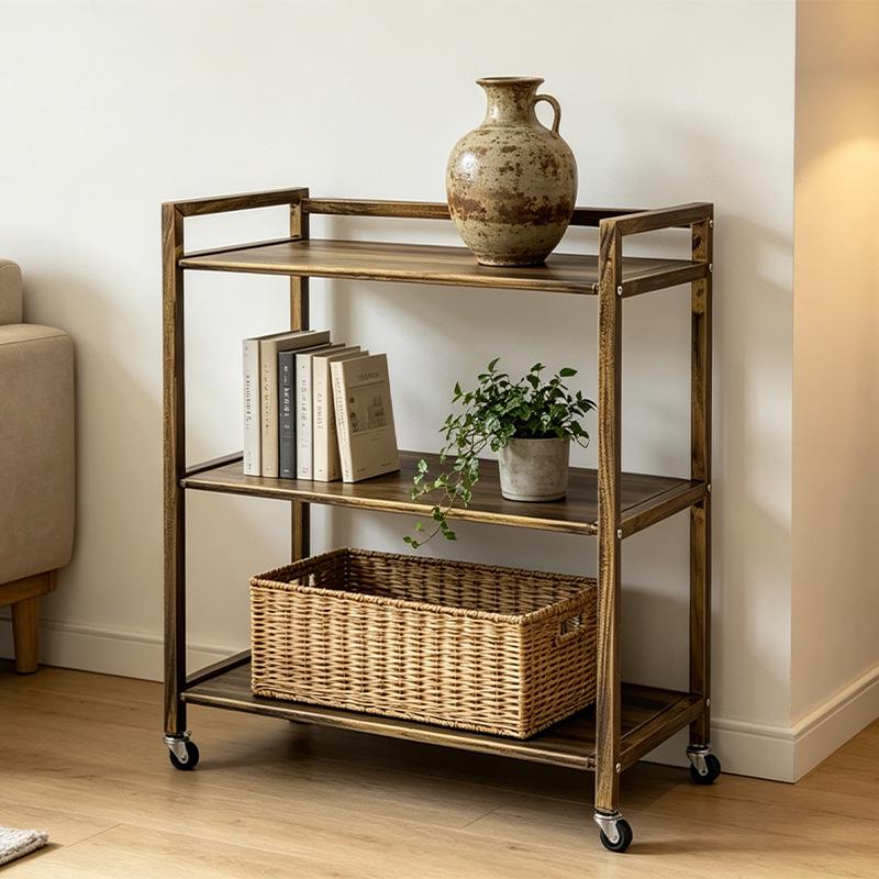Multi-Layer Metal Kitchen Storage Rack for Vegetables