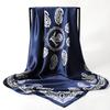 2025 Hip Hop Hijab Scarf Women Print Neckerchief Foulard Square Satin Silk Scarves Shawls And Wraps Lady Pashmina Bandana 2025