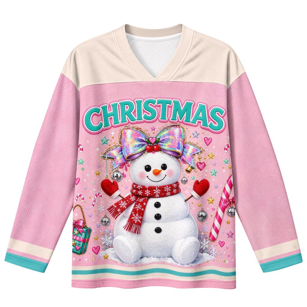Women's Fashion Casual V-Neck Long Sleeve Printed Top
