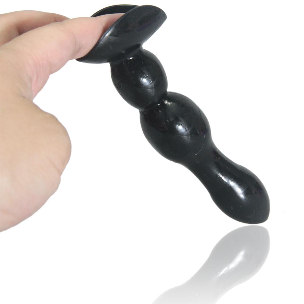 12.5cm Beads Anal Teaser Comfort Plug Beginner Butt Plugs Masturbation Sucker Sex Toy Explore ASS Play Women Stimulate Orgasmic