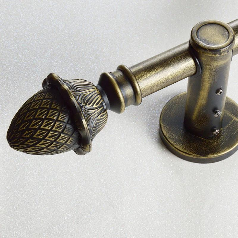 Thicken Aluminum Alloy Curtain Rod Black