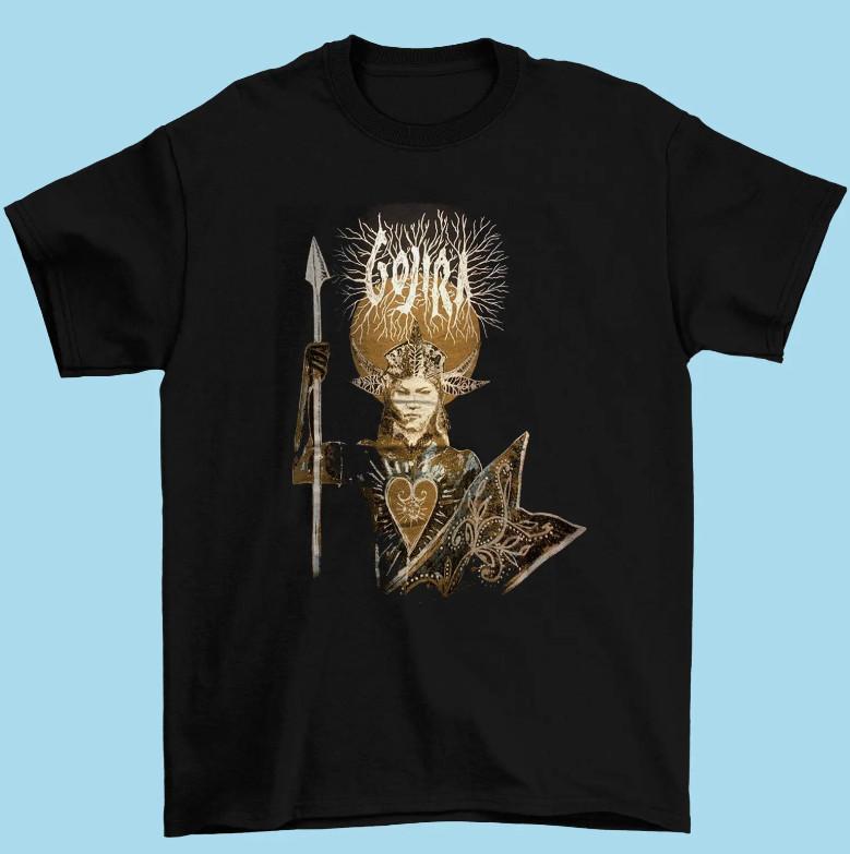 Футболка Gojira Fortitude Черная Все Размеры Мужская Унисекс Футболка XXXXL