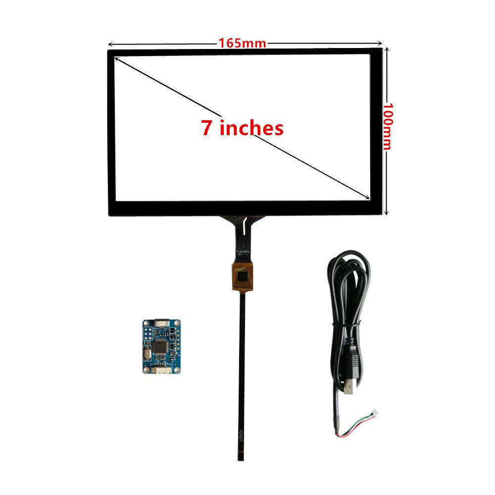 7palcový 1024*600 LCD displej Ovládací deska ovladače Digitizér kompatibilní s HDMI monitor pro počítač Raspberry Pi Banana