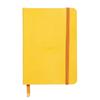 RHODIARAMA Soft Notebook JONQUILLE 10.5x14.8cm Lined 144p 90g Paper Elastic Closure