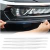 40cm protikolizní lišta Dveře auta Ochrana proti poškrábání Gumový polštář Auto Anti-Scratch Strip Dekorační podložka exteriéru auta