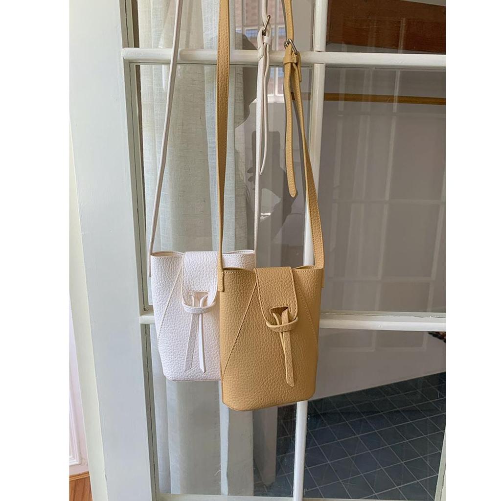 Women's Portable Pu Mini Phone Bag Solid Leather Flap Casual Crossbody Bags Female Versatile Shopping Messenger Shoulder Pack