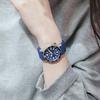 Citizen Sky Eagle Collection Light Powered Quartz Movement Rubber PU Strap Watch Unisex Blue Dial EO2021-05L
