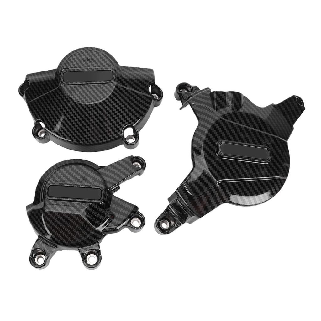 Motorcycle Engine Guard Set Replacement for CBR600RR F5 2007 2023 Motorcycle Engine Guard Water Transfer Carbon Fiber