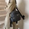 Premium sense backpack women's new casual simple shoulder messenger bag multi-functional travel small backpack