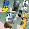 Ukrainian Flag Case For iPhone 17 Pro Max 16 14 13 12 11 15 Pro Max Plus 12 13 Mini 16e 17 Air Back Cover