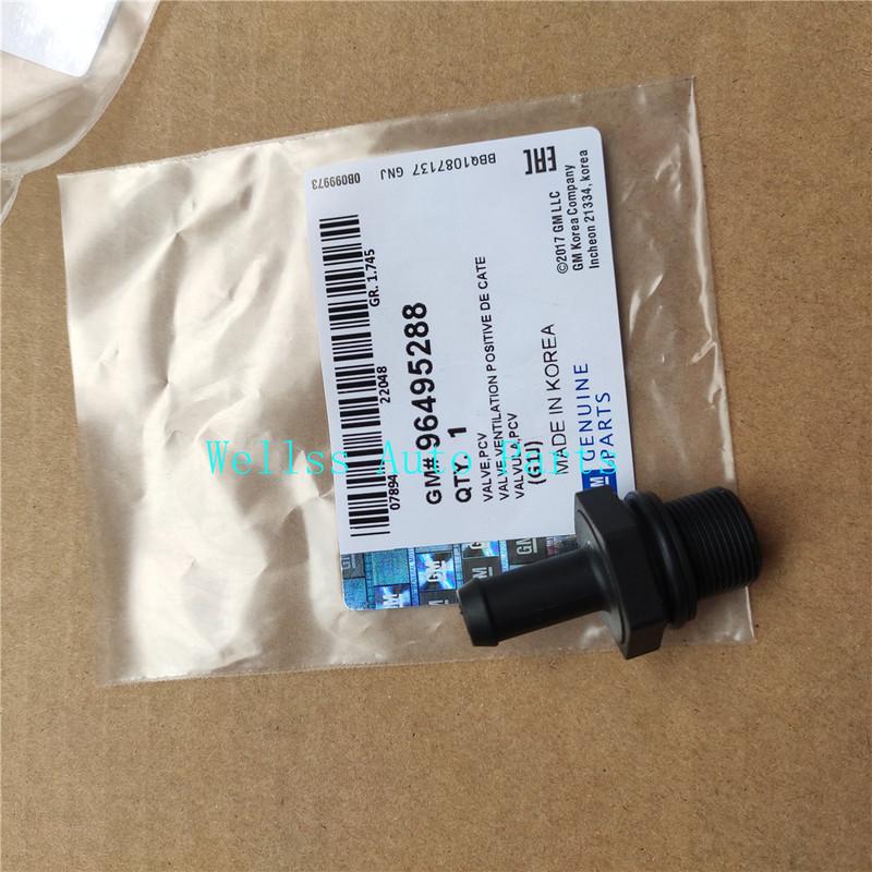 10PCS ORIGINAL 96495288 Positive Crankcase Ventilation PCV Valve Check Valve Exhaust Valve For Buick Excelle 1.6L Chevrolet Aveo