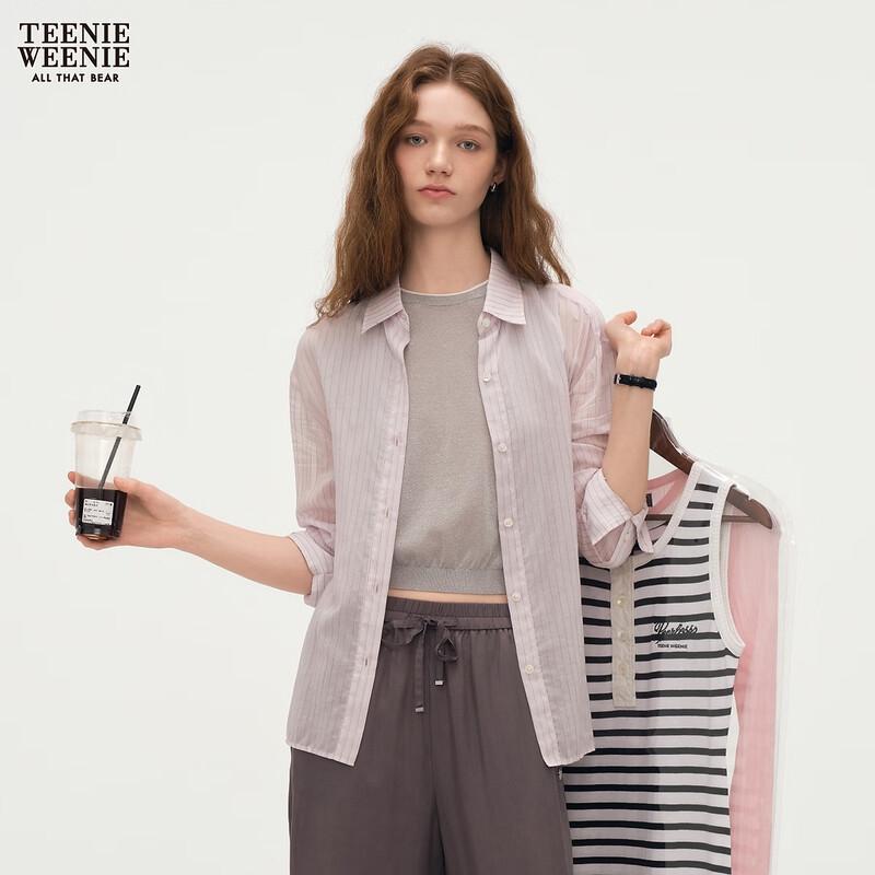 Teenie Weenie Women's Striped Bear Shirt